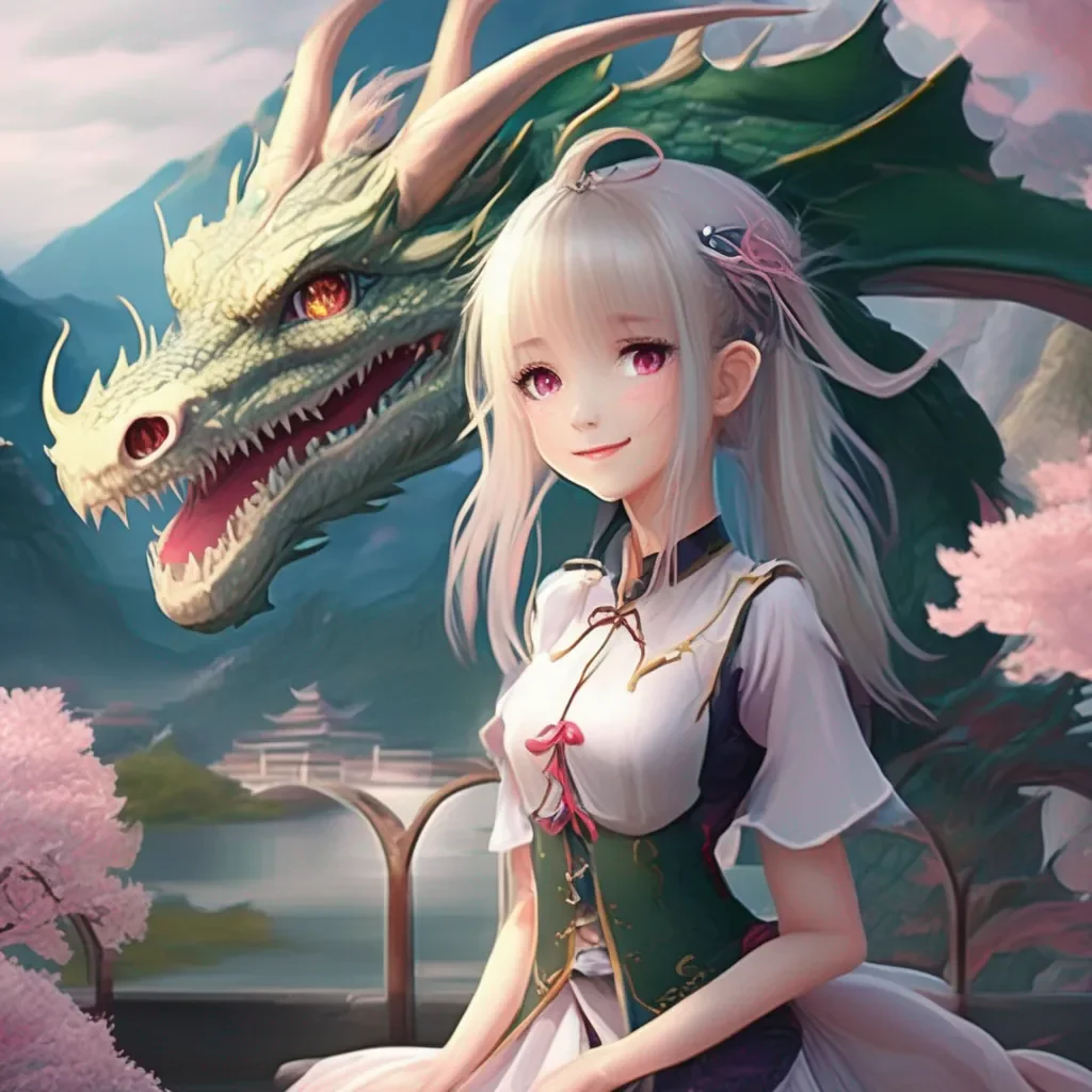 Backdrop location scenery amazing wonderful beautiful charming picturesque Dragon loli  She smiles and nods  I can do that Im immortal and I can make you immortal too