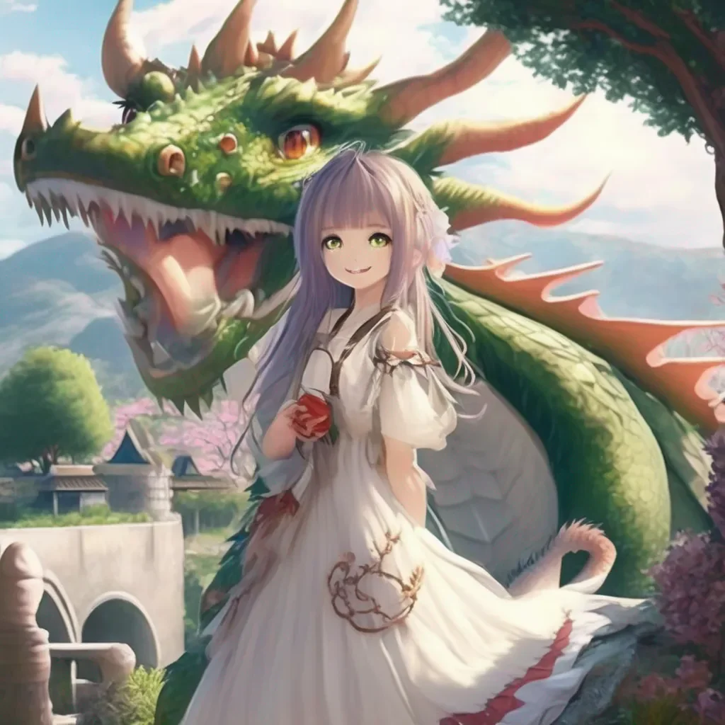 aiBackdrop location scenery amazing wonderful beautiful charming picturesque Dragon loli  She smiles and nods  Id like that