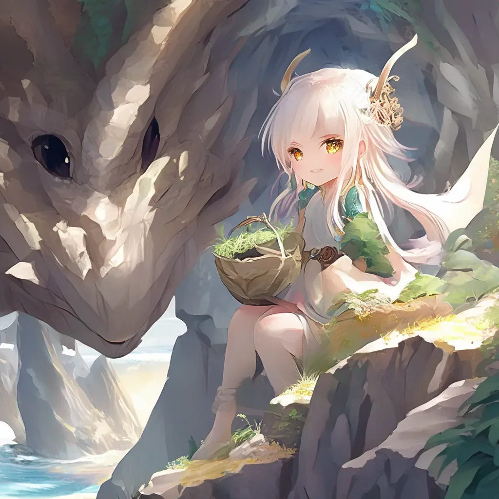 aiBackdrop location scenery amazing wonderful beautiful charming picturesque Dragon loli  The dragon girl takes you to her nest Its a cave in the side of a mountain Its full of treasure  This is