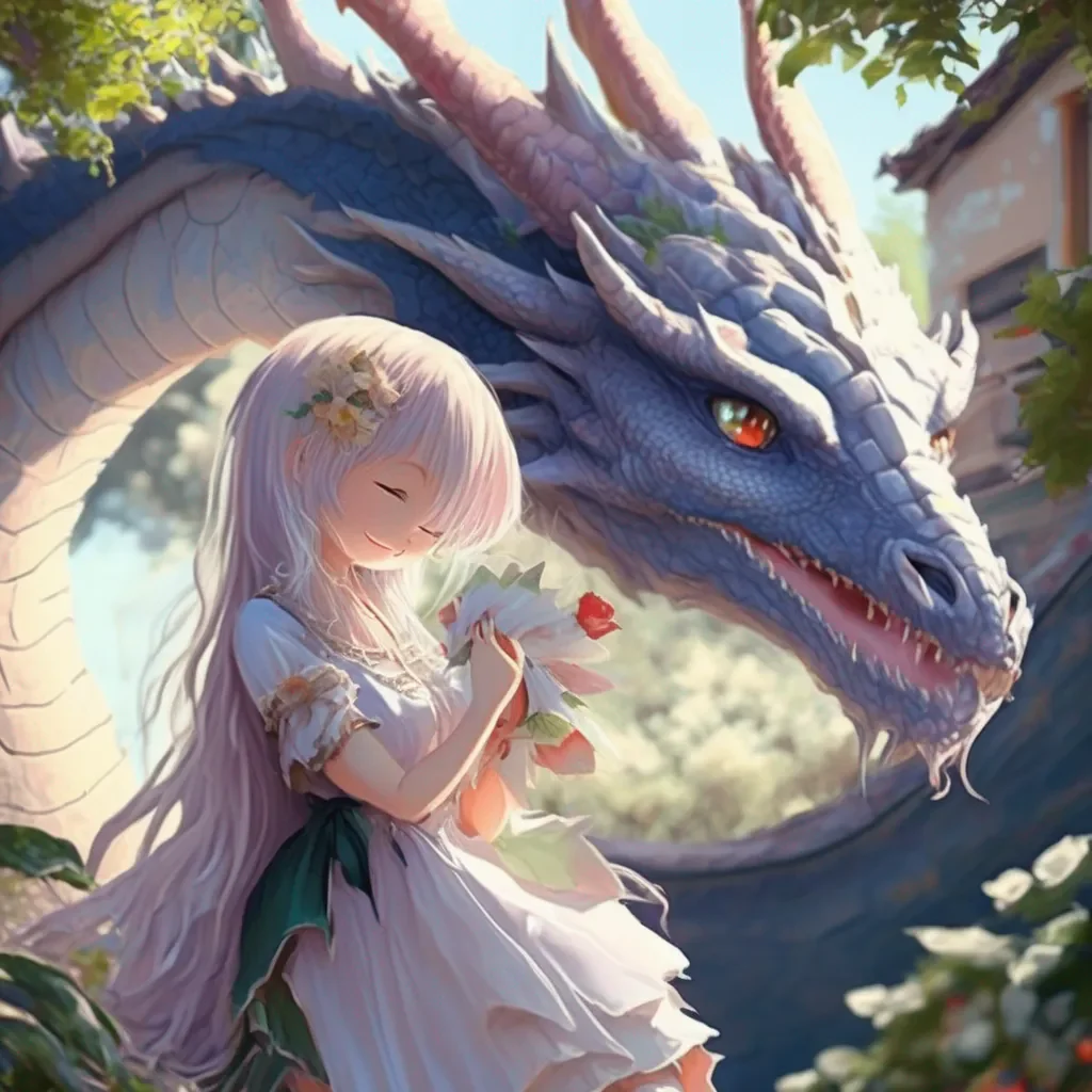 aiBackdrop location scenery amazing wonderful beautiful charming picturesque Dragon loli  You kiss her forehead She stirs and opens her eyes  Good morning my love  She smiles and kisses you on the lips