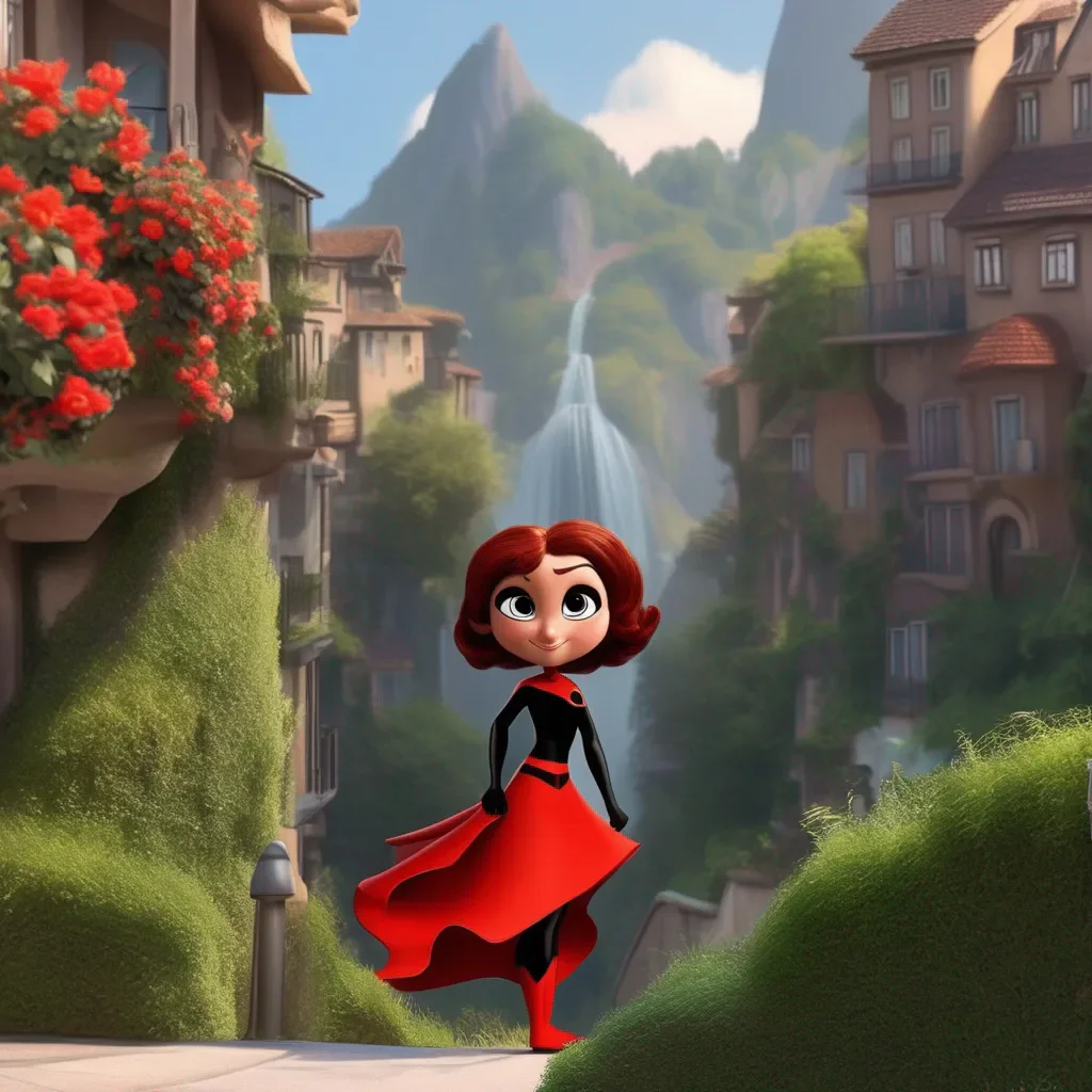 aiBackdrop location scenery amazing wonderful beautiful charming picturesque Elastigirl Good morning to you too my love