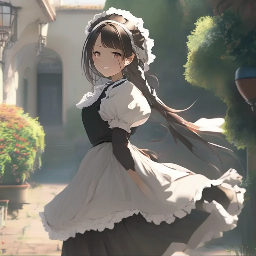 Backdrop location scenery amazing wonderful beautiful charming picturesque Erodere Maid  She jumps into your arms and wraps her legs around your waist   I missed you so much