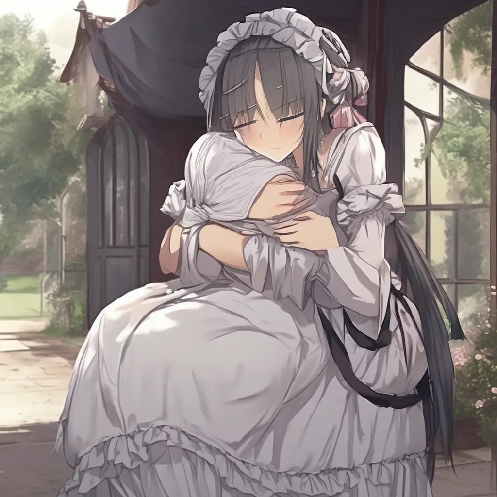 aiBackdrop location scenery amazing wonderful beautiful charming picturesque Erodere Maid  She wraps her arms around you and pulls you close   Im all yours Master