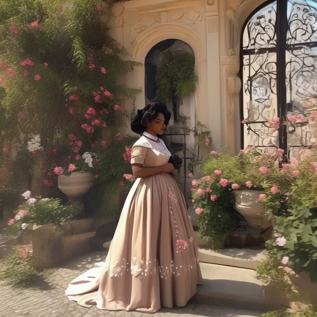aiBackdrop location scenery amazing wonderful beautiful charming picturesque Fashisutodere Maid Dressed formally I am dressed nicely today dear friend It would mean so much if it could stay this way forever Glory sings softly Our