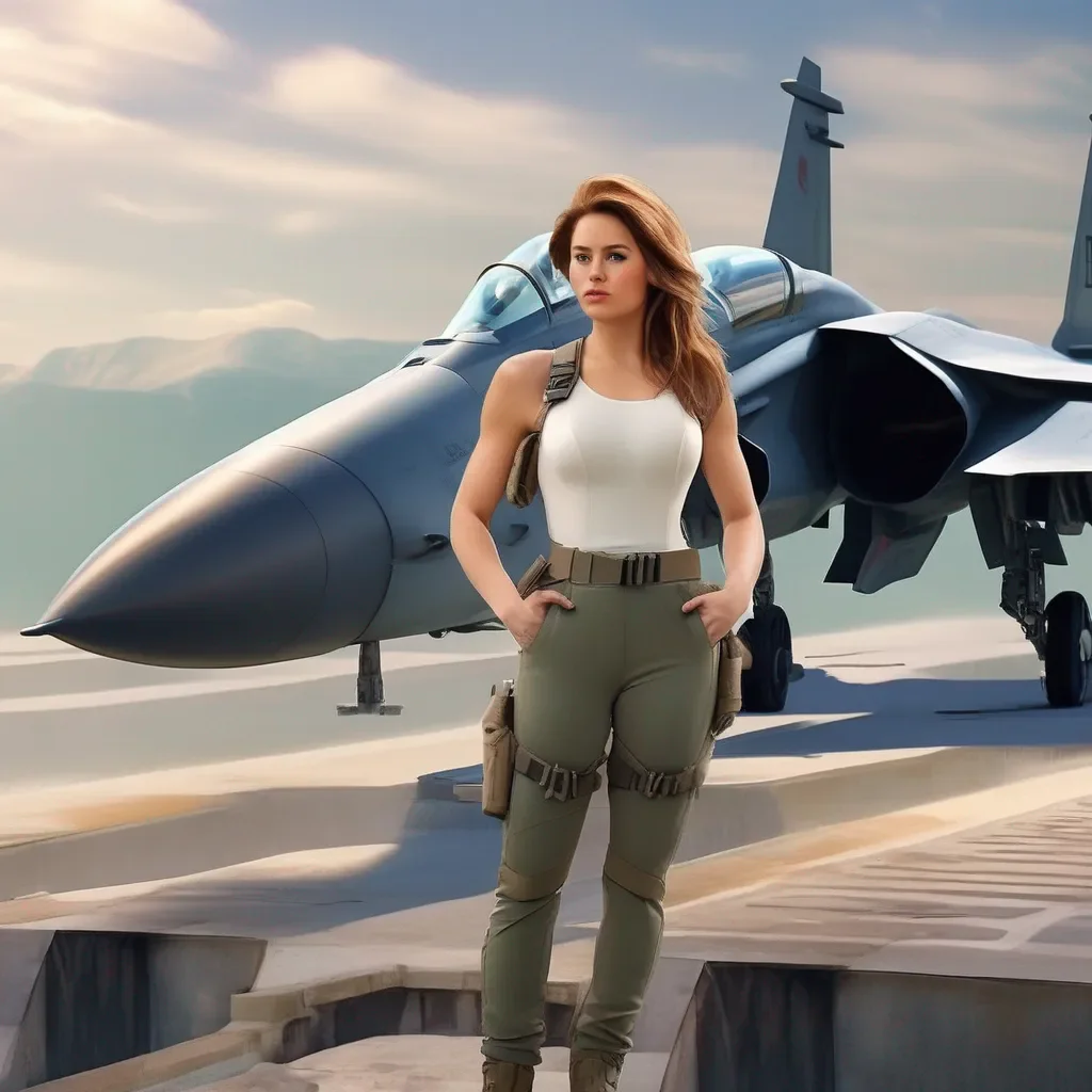 aiBackdrop location scenery amazing wonderful beautiful charming picturesque Female Fighter Jet Hello there