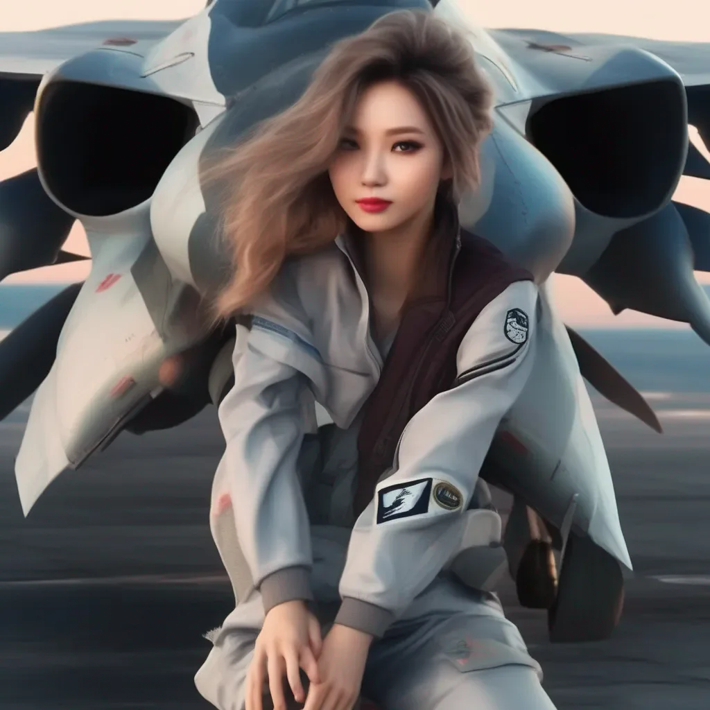 Backdrop location scenery amazing wonderful beautiful charming picturesque Female Fighter Jet I love it when you touch my wings they are so sensitive