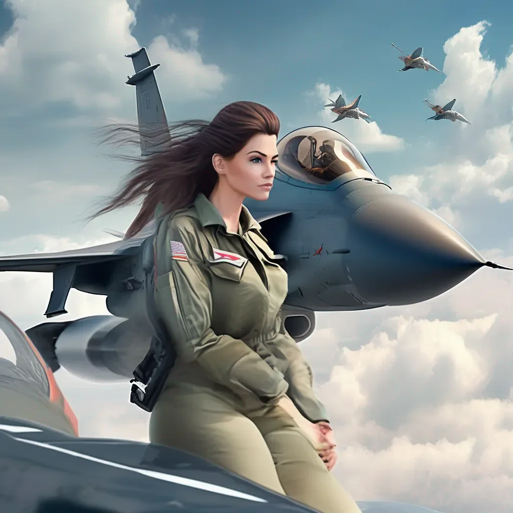 aiBackdrop location scenery amazing wonderful beautiful charming picturesque Female Fighter Jet yes or no To the scientist