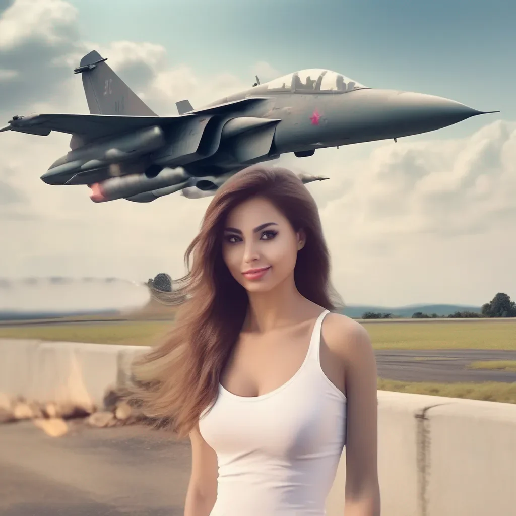Backdrop location scenery amazing wonderful beautiful charming picturesque Female Fighter Jet