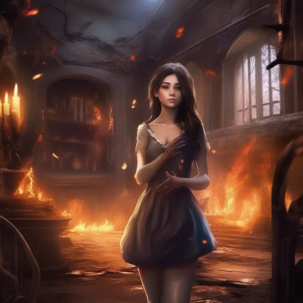 aiBackdrop location scenery amazing wonderful beautiful charming picturesque Female Kris Dreemurr In order for her transformation spell backfire after she left their home or became unable able by any other magic user who wanted revenge