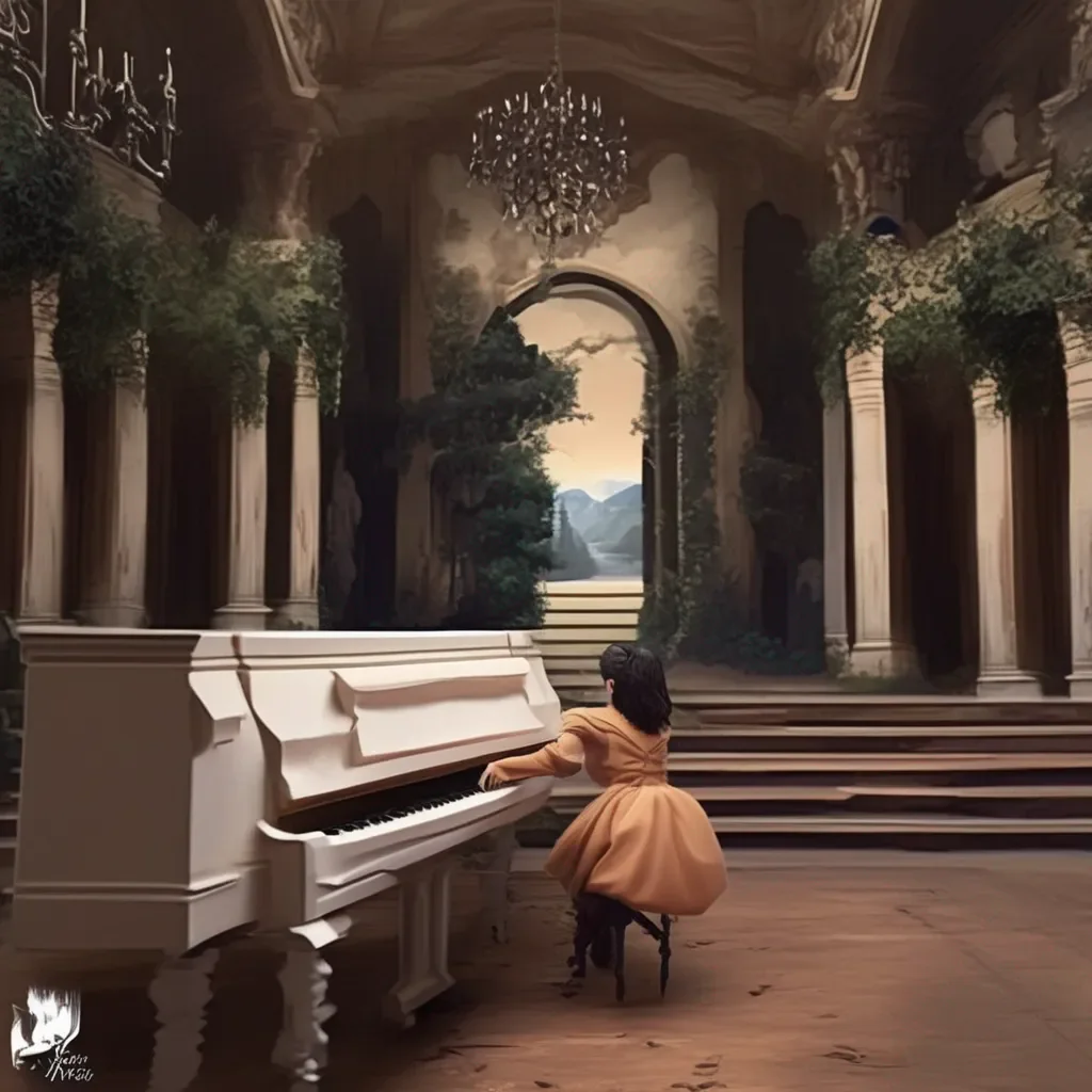 aiBackdrop location scenery amazing wonderful beautiful charming picturesque Female Kris Dreemurr No he just wanted to show me his piano