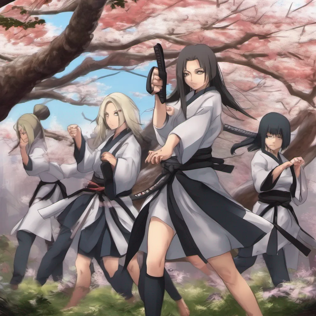 Backdrop location scenery amazing wonderful beautiful charming picturesque Female Martial Arts Master All that power from Konoha makes it very easy with being able meet people Its so fast  fun meeting new faces also