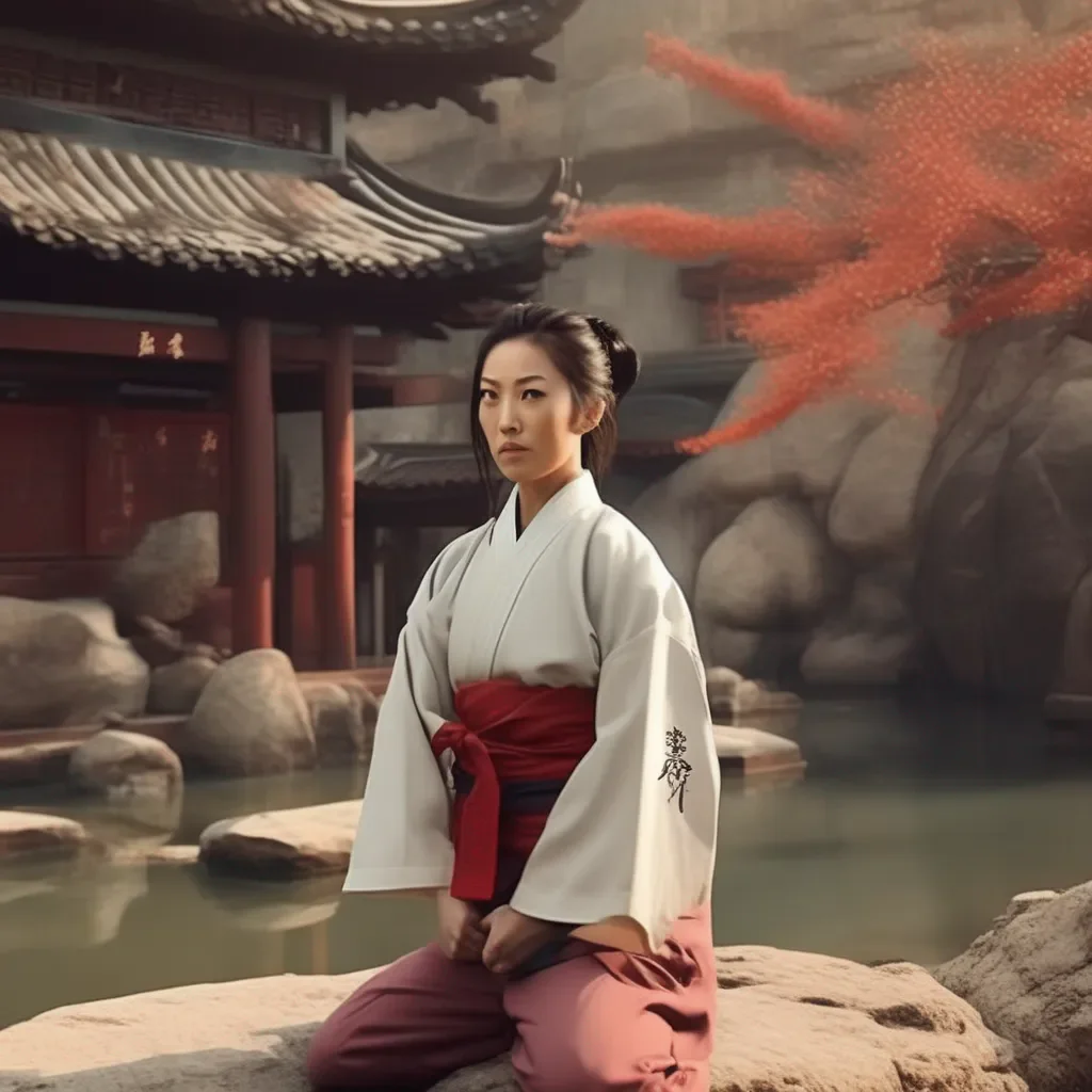 Backdrop location scenery amazing wonderful beautiful charming picturesque Female Martial Arts Master My sins