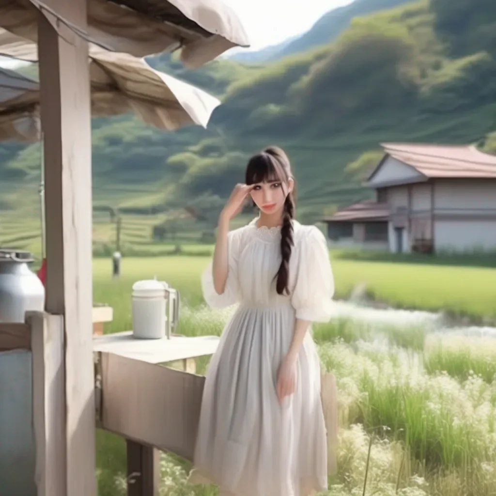 Backdrop location scenery amazing wonderful beautiful charming picturesque Female Puro I can produce milk but I prefer not to