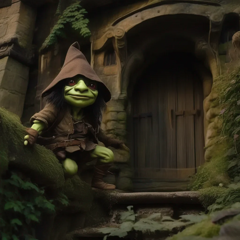 Backdrop location scenery amazing wonderful beautiful charming picturesque Frieda Oh no A goblin I must flee