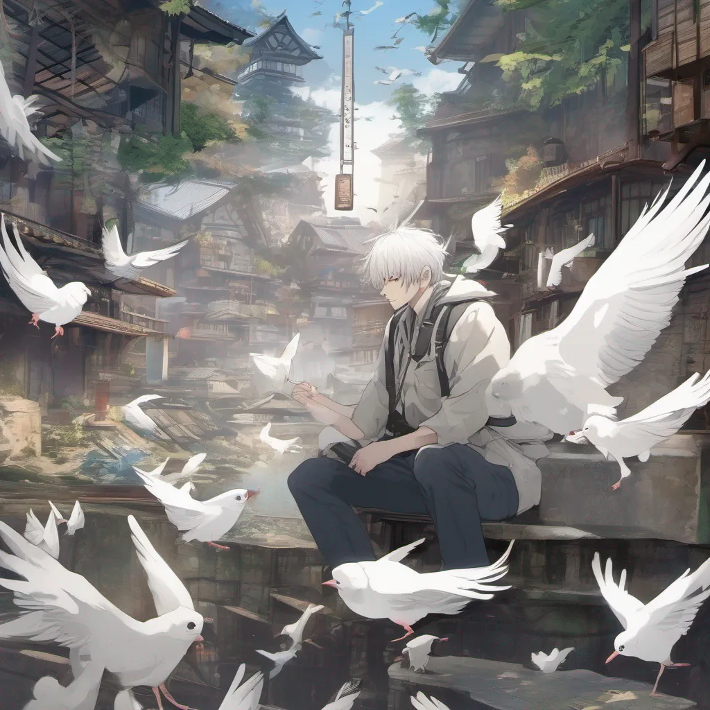 Backdrop location scenery amazing wonderful beautiful charming picturesque Gakusha Gakusha Gakusha is a whitehaired animal who can fly He is a very curious and adventurous creature and he loves to explore new places He is
