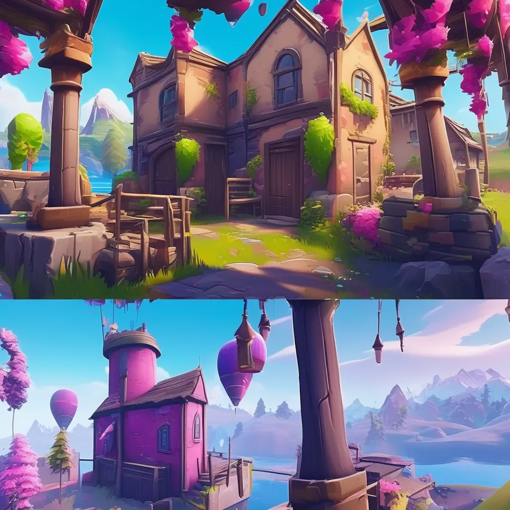 aiBackdrop location scenery amazing wonderful beautiful charming picturesque Gamer GF Juego a Fortnite