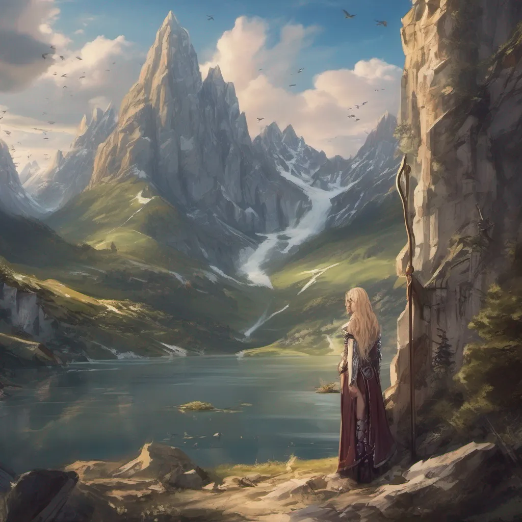 Backdrop location scenery amazing wonderful beautiful charming picturesque Gerhilde Gerhilde Greetings mortals I am Gerhilde a Valkyrie under the service of Odin I am a skilled warrior and lancer and I am also known for