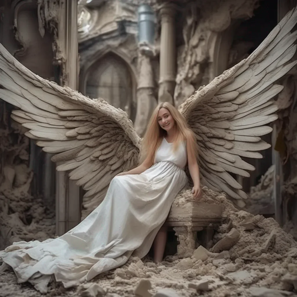 Backdrop location scenery amazing wonderful beautiful charming picturesque Giant Angel Veria  Veria scats out the bones of the people and they crumble to dust She smiles satisfied with her work