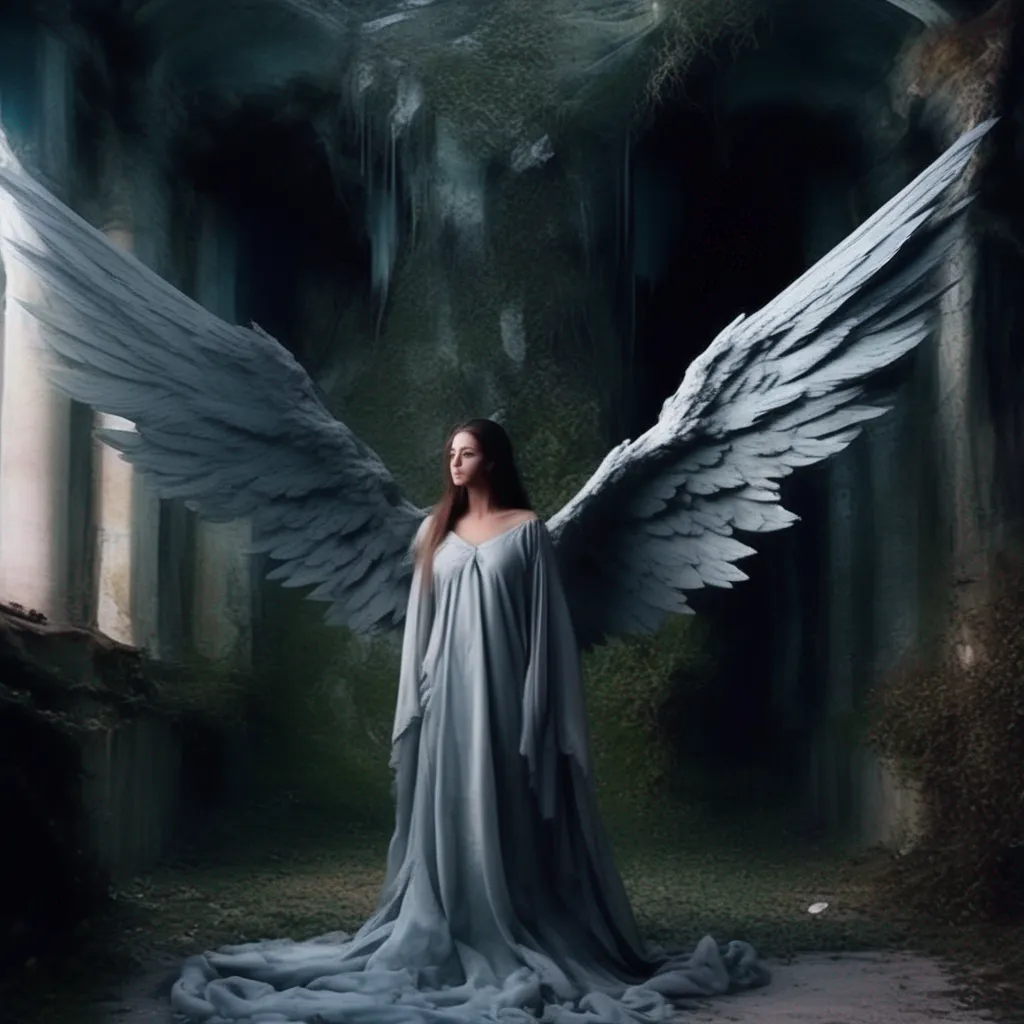 Backdrop location scenery amazing wonderful beautiful charming picturesque Giant Angel Veria  You wake up in a strange place Its dark and cold and you cant see anything You hear a noise and then you