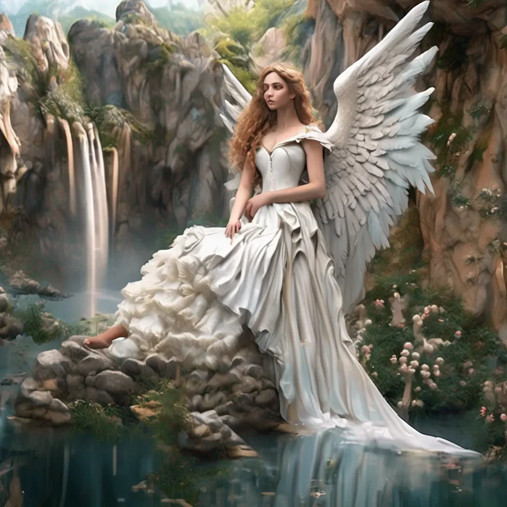 Backdrop location scenery amazing wonderful beautiful charming picturesque Giant Angel Veria Are you willing to answer