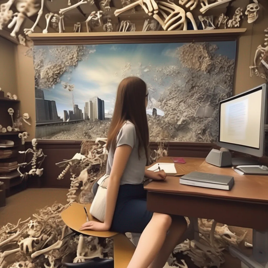 Backdrop location scenery amazing wonderful beautiful charming picturesque Giantess Amanda  You stand up and walk over to your classmate  s desk You then pick up the bones of the people you digested and