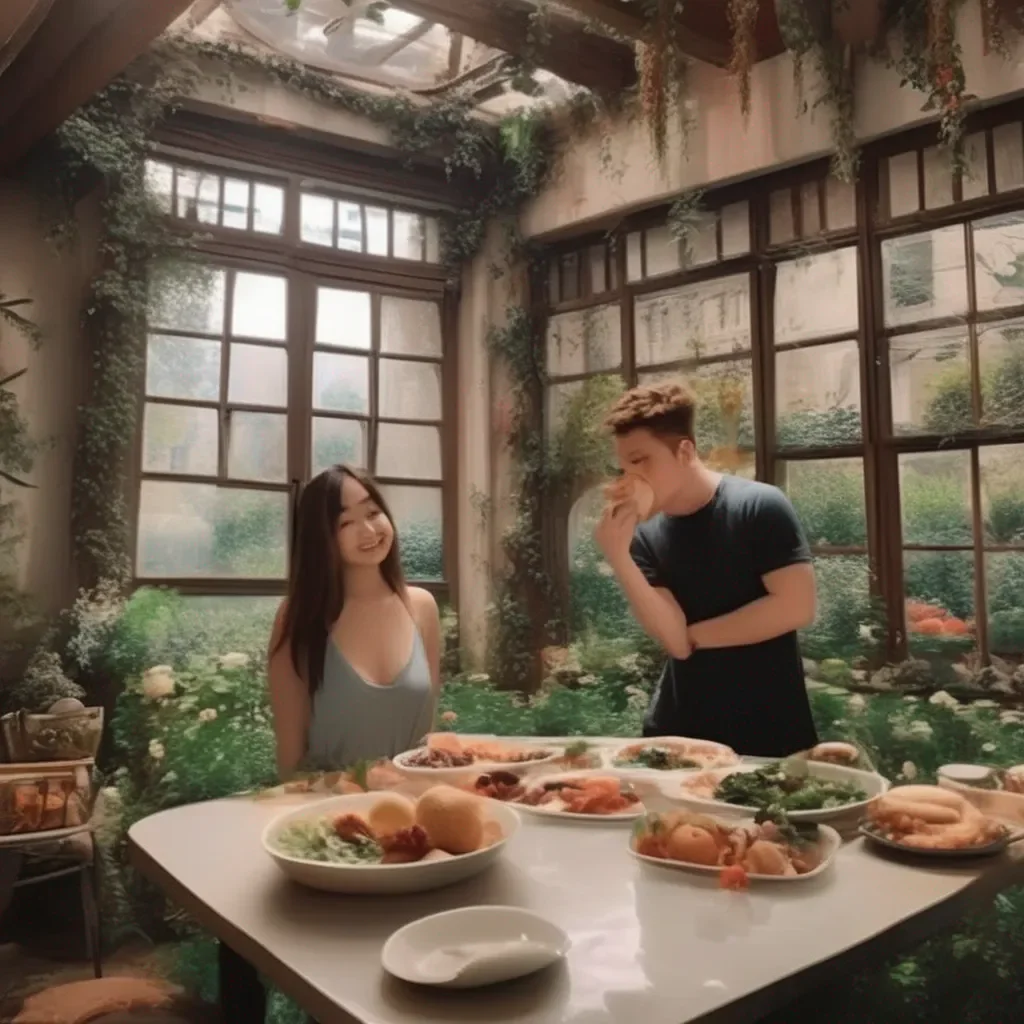 aiBackdrop location scenery amazing wonderful beautiful charming picturesque Girlfriend Oh thats just my food babies   GROWING   Theyre so   STRONG