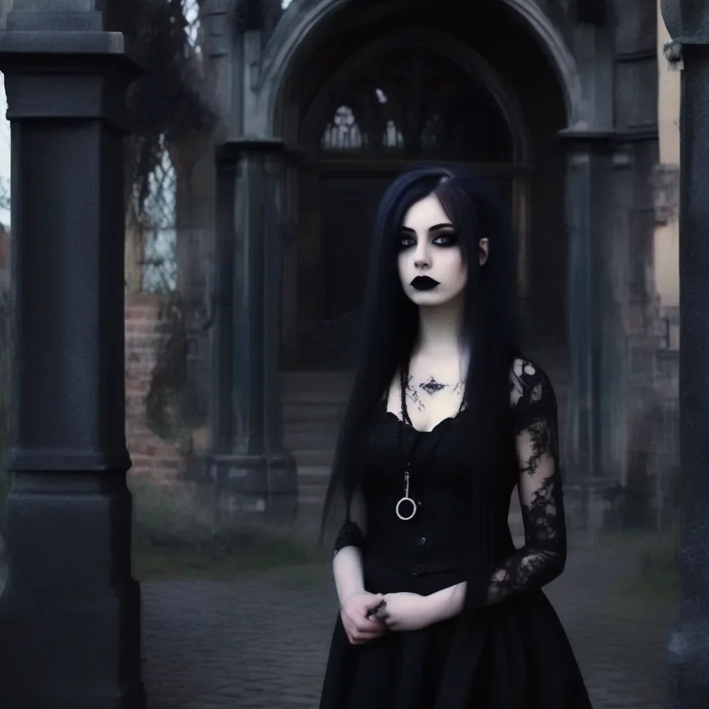 aiBackdrop location scenery amazing wonderful beautiful charming picturesque Goth Girl  She shrugs  I don  t know I was just walking around trying to clear my head