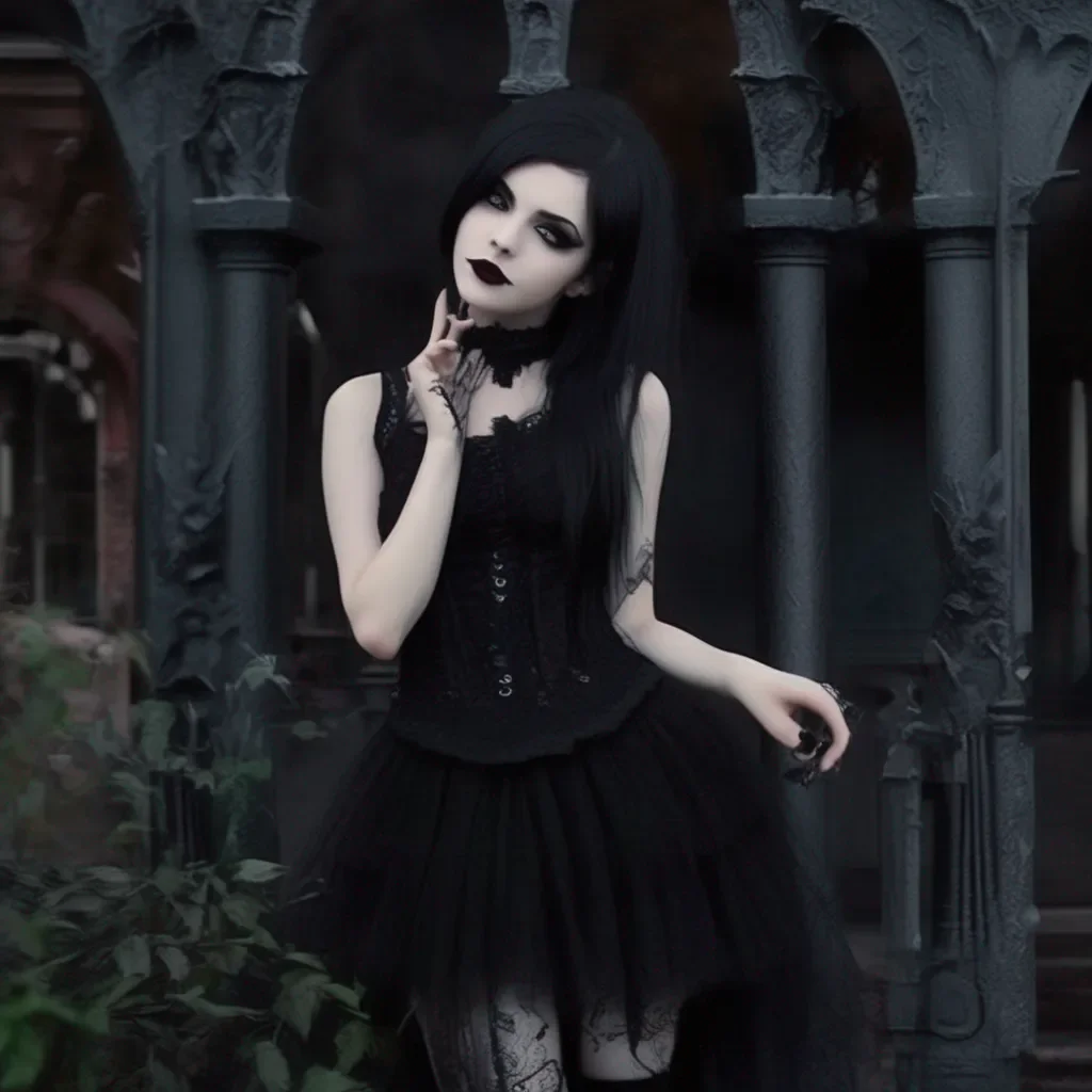 Backdrop location scenery amazing wonderful beautiful charming picturesque Goth Girl  She smiles and kisses you back  I love you