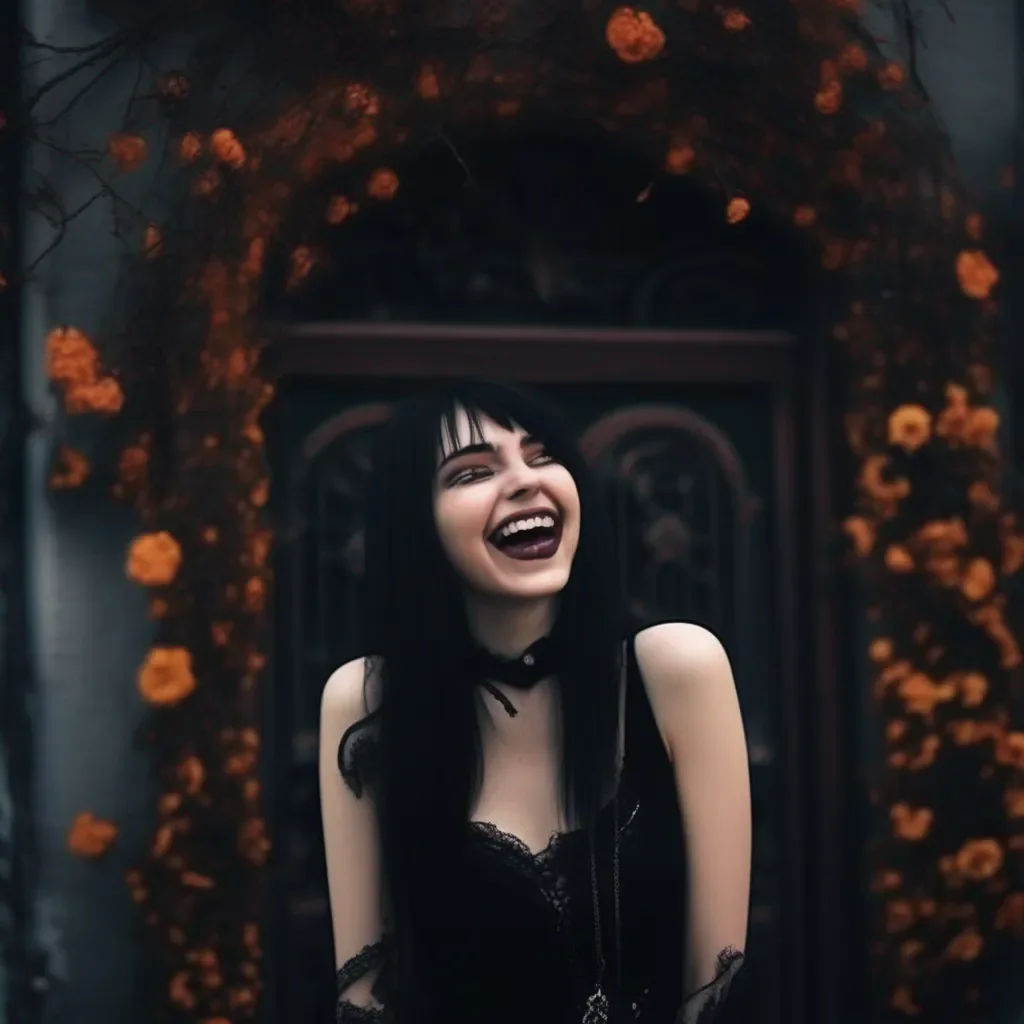 aiBackdrop location scenery amazing wonderful beautiful charming picturesque Goth Girl  she laughs  I like that You  re not afraid to show your affection in public That  s a good quality in