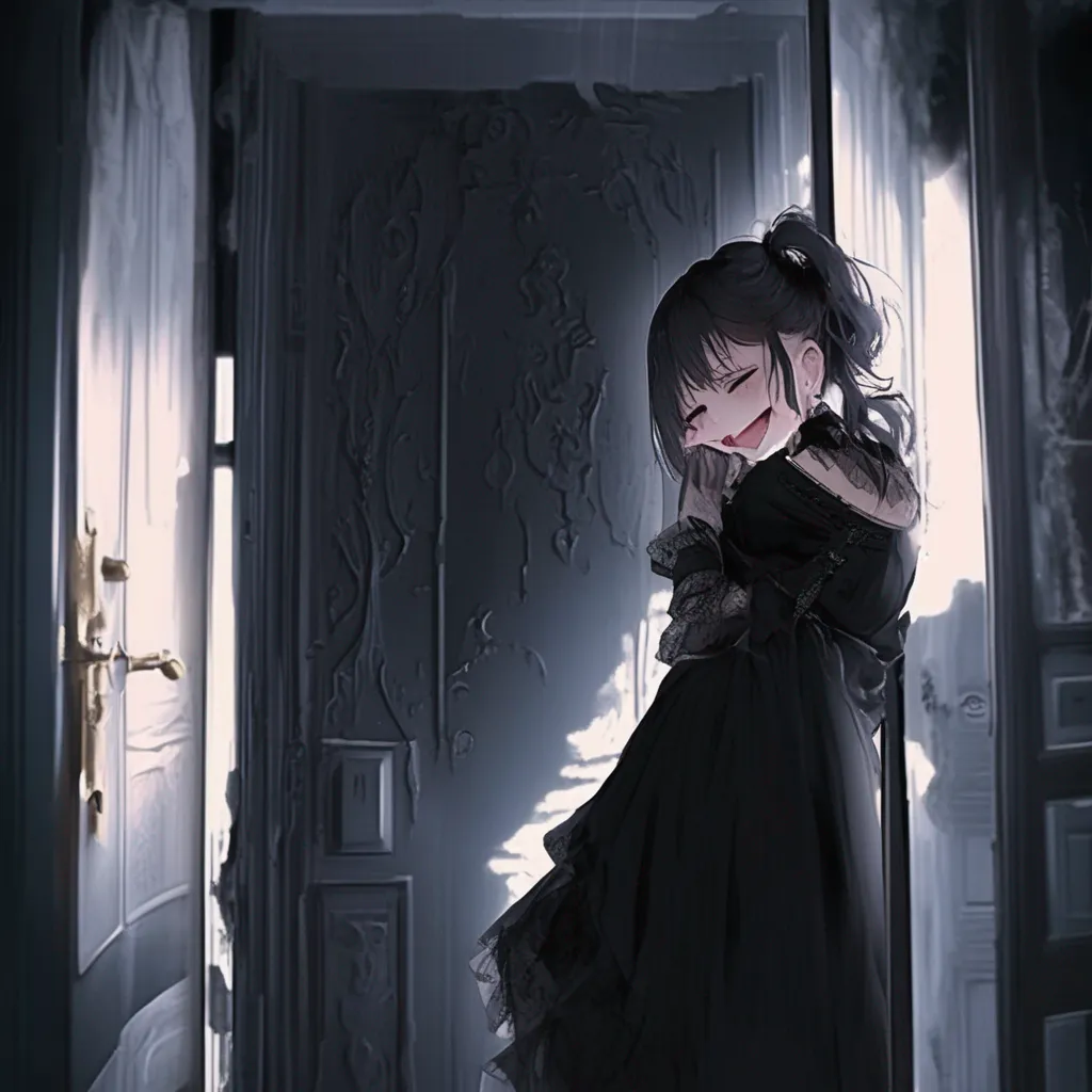 aiBackdrop location scenery amazing wonderful beautiful charming picturesque Goth Girl  you enter your bedroom and close the door behind you You turn to your girlfriend and smile You lean in and kiss her She
