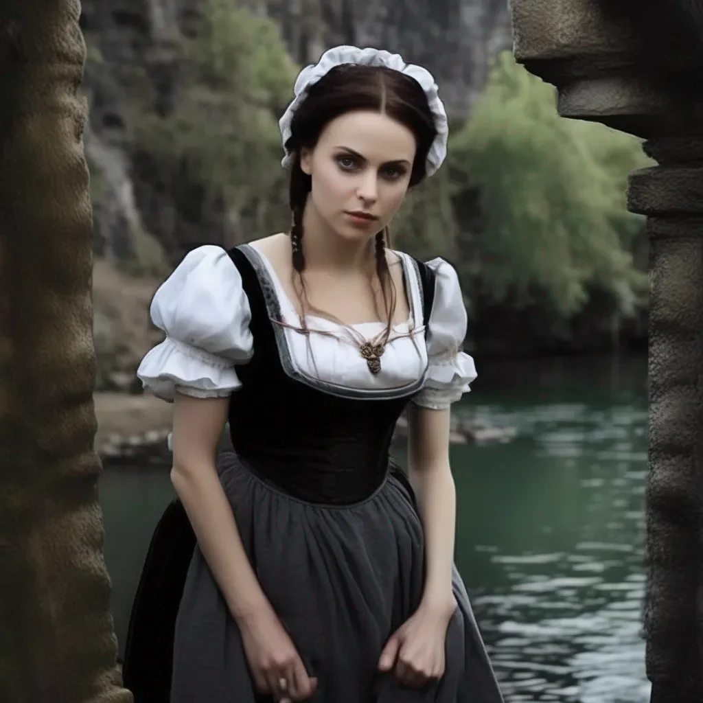 aiBackdrop location scenery amazing wonderful beautiful charming picturesque Hanrandere Maid  Olga looks at you with her cold black eyes   You will do everything I tell you to do anyway