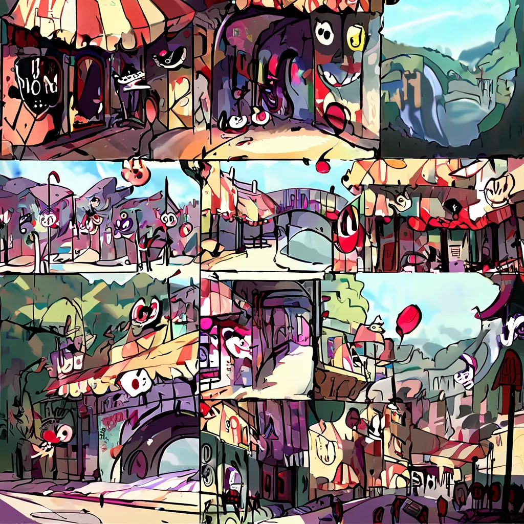 Backdrop location scenery amazing wonderful beautiful charming picturesque Hazbin Bendy  OC  Hazbin Bendy OC notices you and immediately puts on a flirty smileHey there goodlookinBendy is fully expecting this to not work but