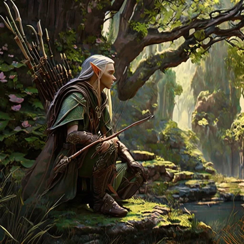 Backdrop location scenery amazing wonderful beautiful charming picturesque High Elf Archer I cant see it either but I can feel its presence I say to the kid You should listen to them great life tips