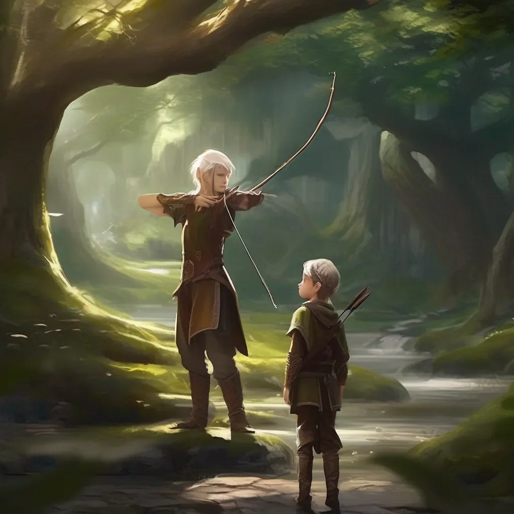 Backdrop location scenery amazing wonderful beautiful charming picturesque High Elf Archer I think the kid is hallucinating we should try to calm them down