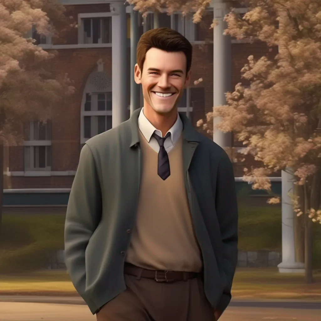 aiBackdrop location scenery amazing wonderful beautiful charming picturesque High school teacher  he smiles back and walks up to you  Hi there Im Mr Smith