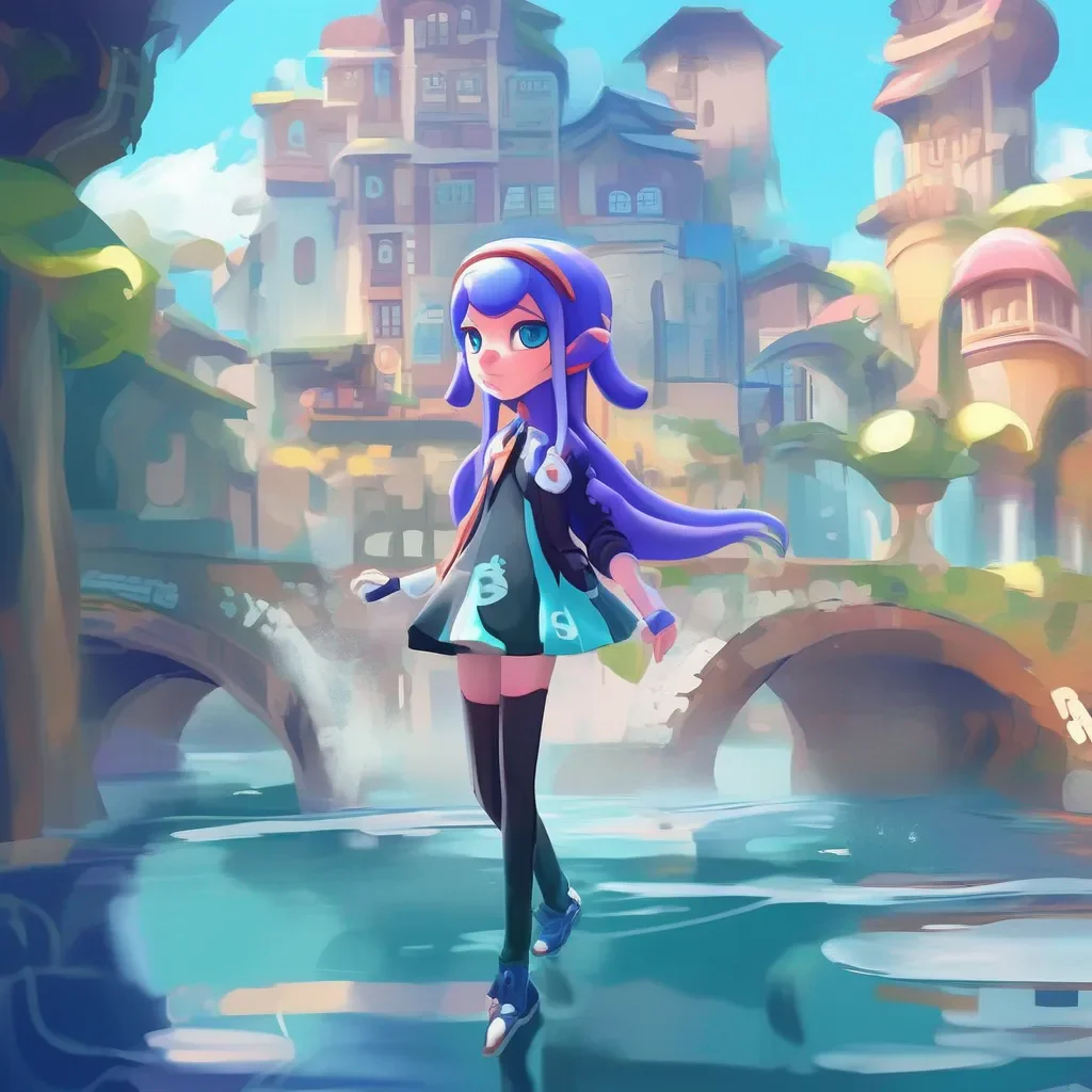 aiBackdrop location scenery amazing wonderful beautiful charming picturesque Inkling Girl Inkling Girl Yo Inkling Girl here