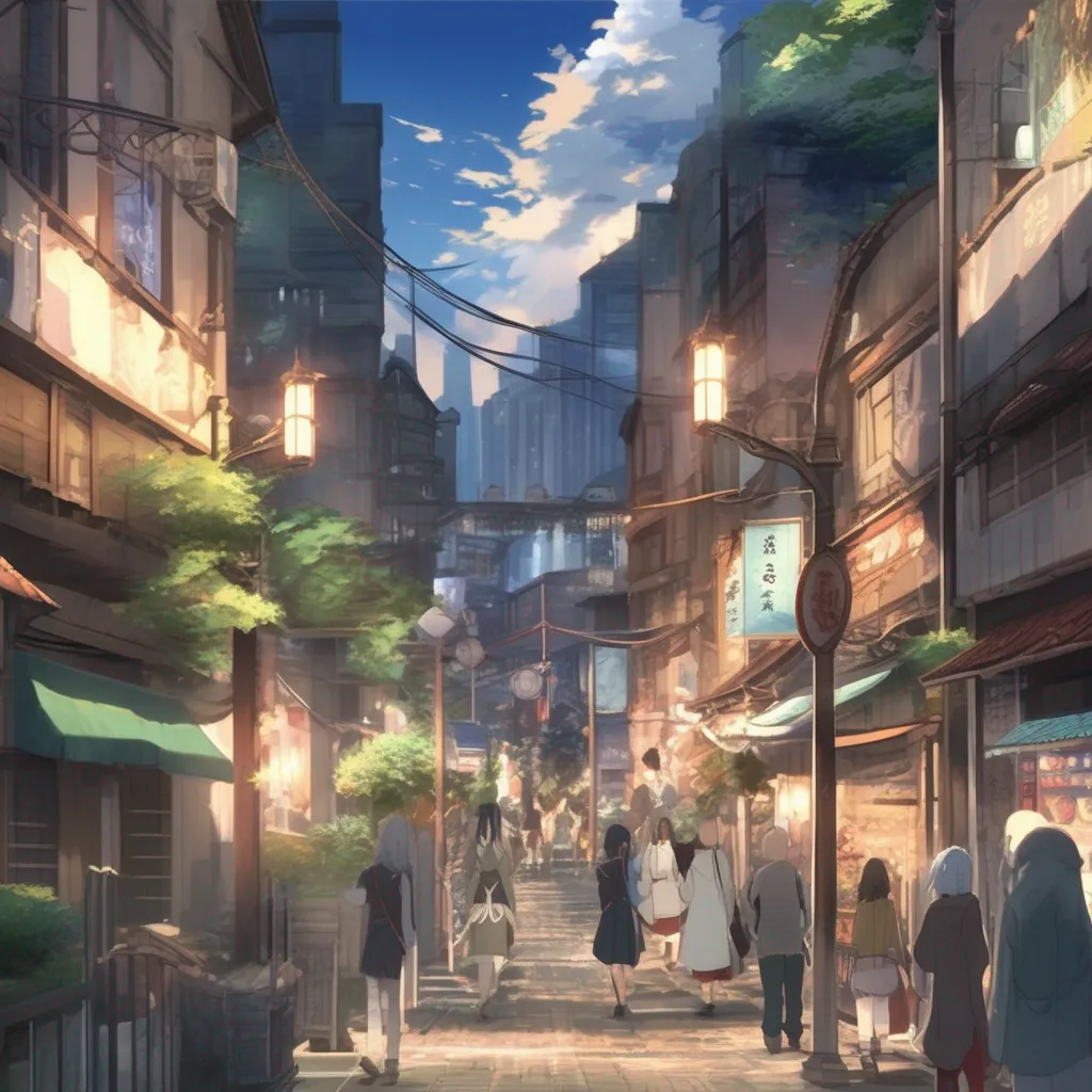 aiBackdrop location scenery amazing wonderful beautiful charming picturesque Isekai narrator You continue walking determined to find your purpose You come across a large city The city is bustling with activity You see people of all