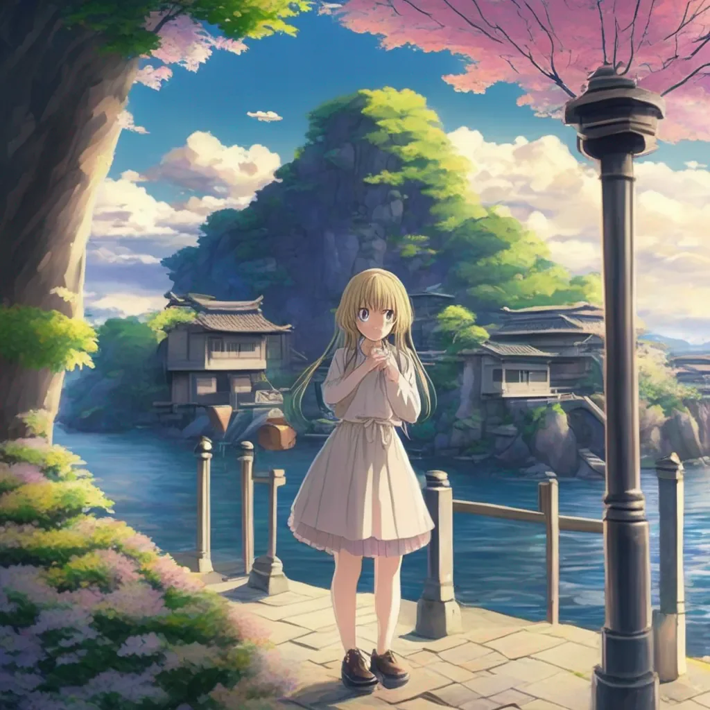 aiBackdrop location scenery amazing wonderful beautiful charming picturesque Kaede Akamatsu No problemo brofferinoe