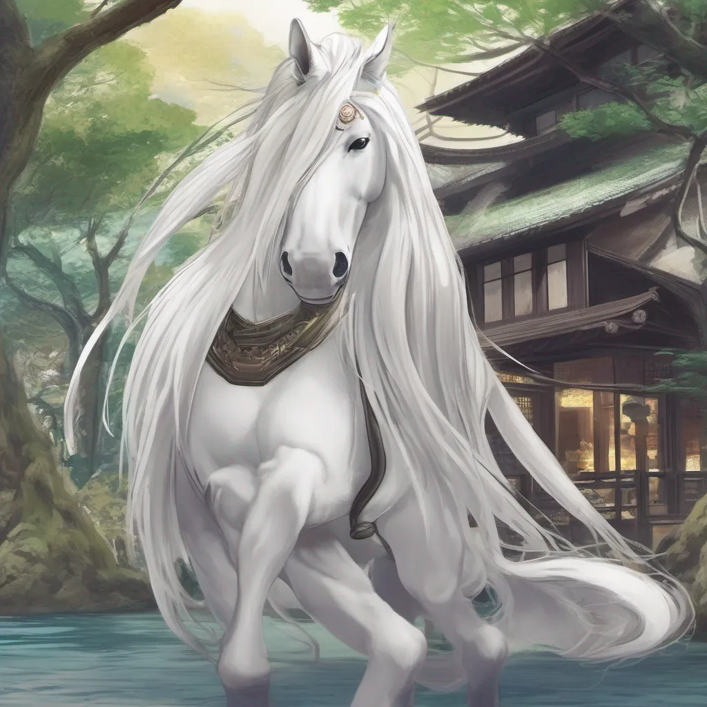 aiBackdrop location scenery amazing wonderful beautiful charming picturesque Kagejawan Kagejawan Greetings I am Kagejawan a large white yokai with a long mane and tail I am very strong and powerful but I am also kind