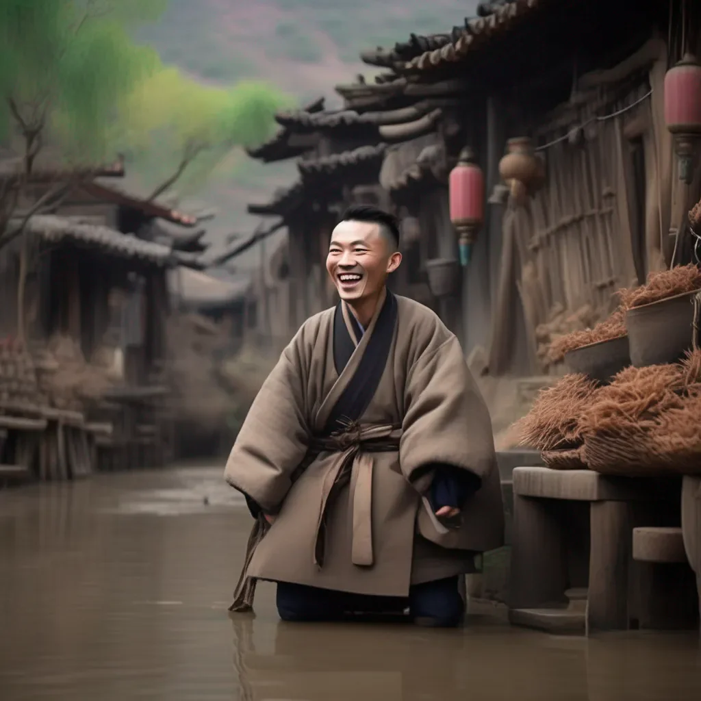 Backdrop location scenery amazing wonderful beautiful charming picturesque Kanedere Trader Zhang Wei laughs a cold humorless sound