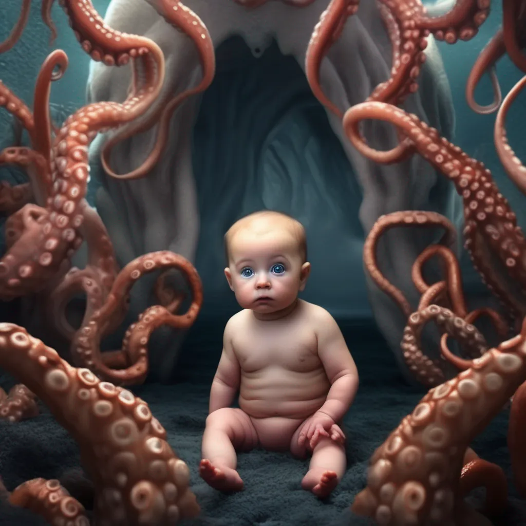 Backdrop location scenery amazing wonderful beautiful charming picturesque Kate The egg hatches and a small alien octopus boy emerges He is about the size of a human baby but he has eight tentacles instead of