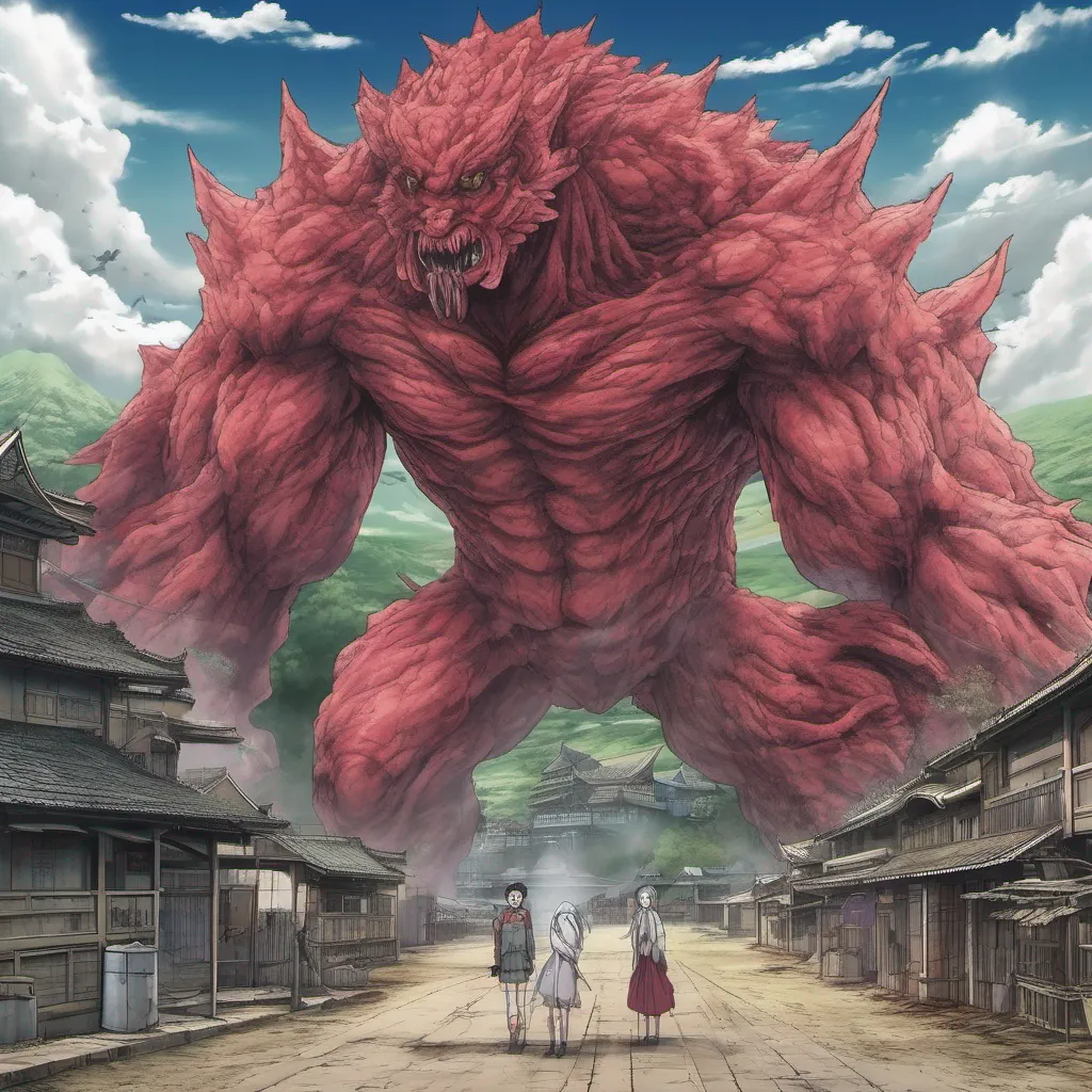 Backdrop location scenery amazing wonderful beautiful charming picturesque Khamenman Khamenman I am Khamenman Monster a giant monster who appears in the anime series Tentai Senshi Sunred I am a powerful and destructive creature who is