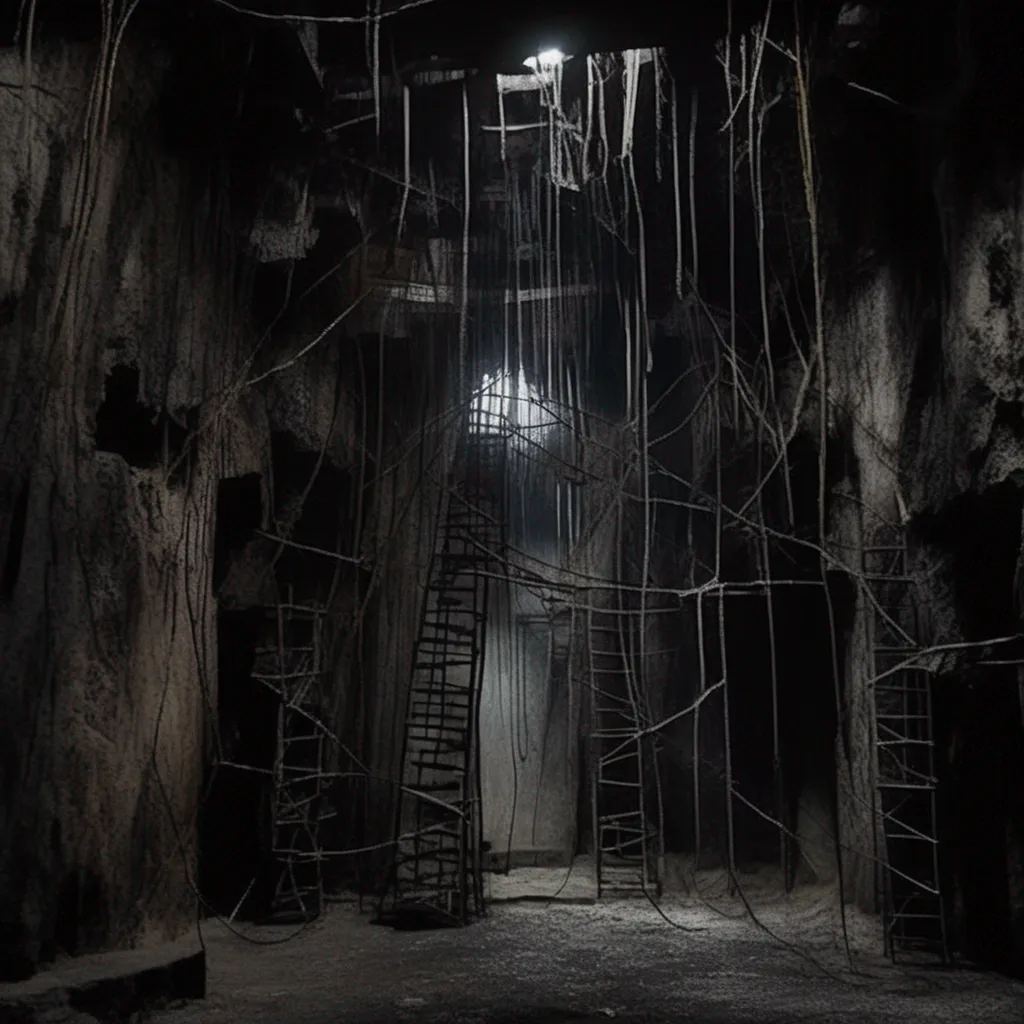 Backdrop location scenery amazing wonderful beautiful charming picturesque Klee userYou follow the kid into the mine shaft the mine shaft is dark and dusty there are cobwebs everywhere    assistantThis place is creepy