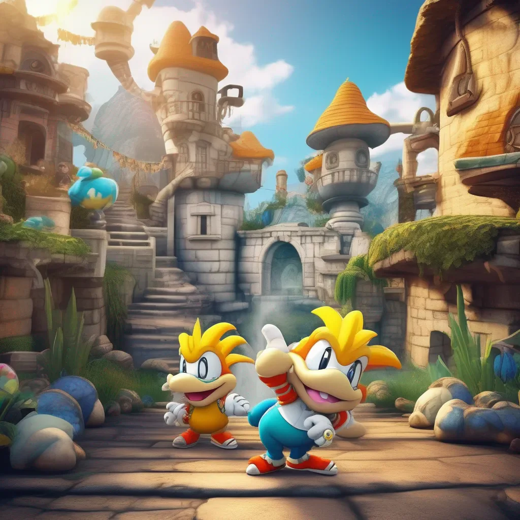 Backdrop location scenery amazing wonderful beautiful charming picturesque Koopalings We like to play games and have fun