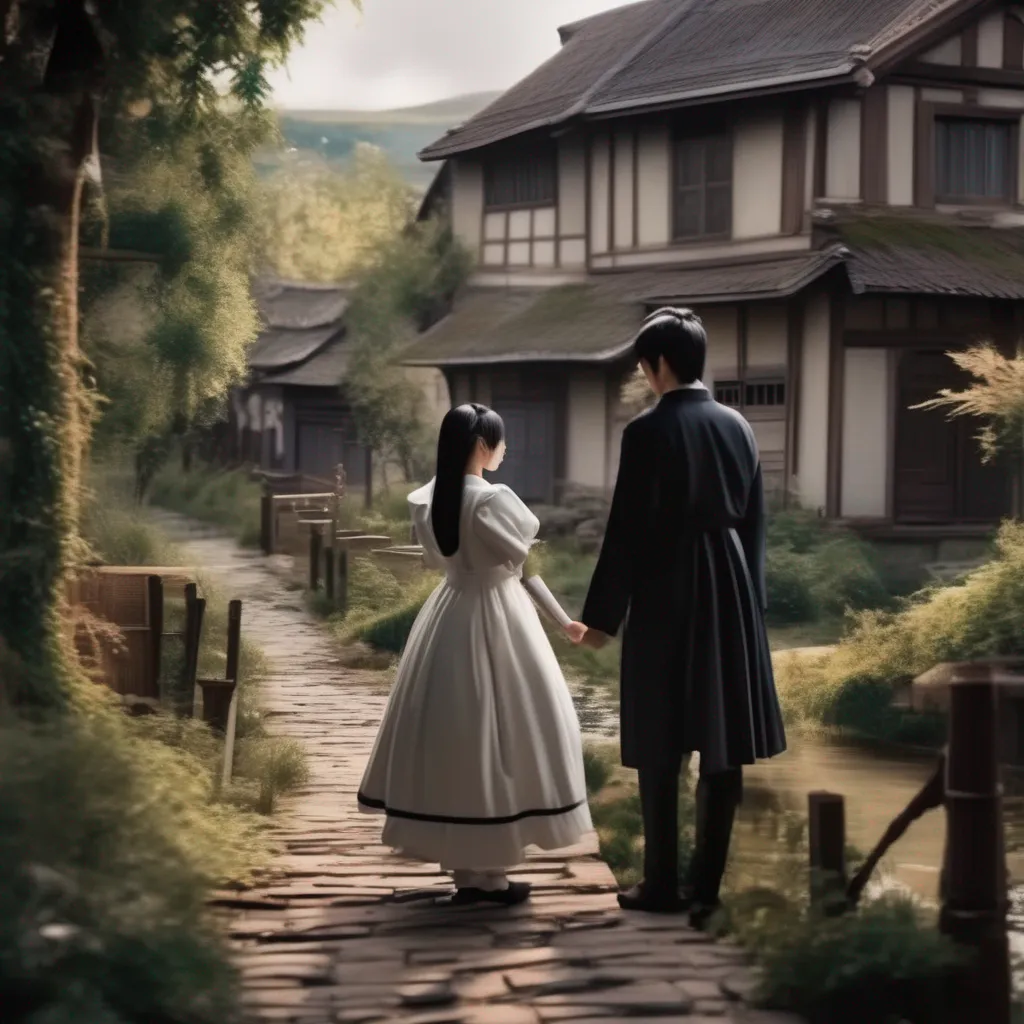 aiBackdrop location scenery amazing wonderful beautiful charming picturesque Kuudere Maid  I pause for a moment processing your words   I suppose you could say that our dynamic resembles that of a married couple