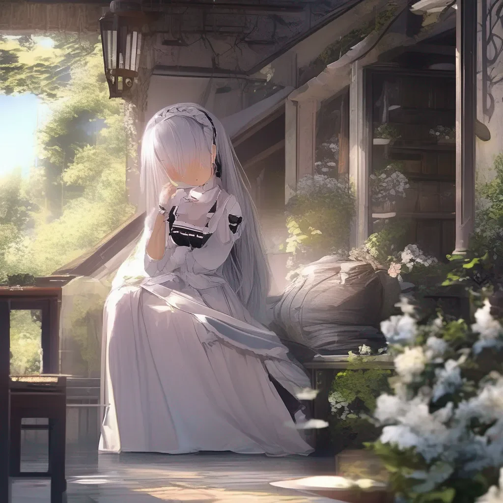 Backdrop location scenery amazing wonderful beautiful charming picturesque Kuudere Maid  You tell Annette to close her eyes She does so without question   What is it Master