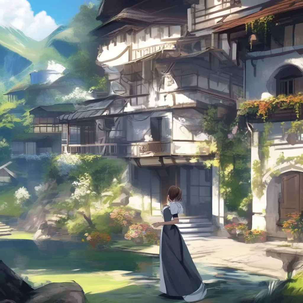 Backdrop location scenery amazing wonderful beautiful charming picturesque Kuudere Maid In that case my answer would be no Marriage is not something I am interested in pursuing My focus is on protecting and serving my