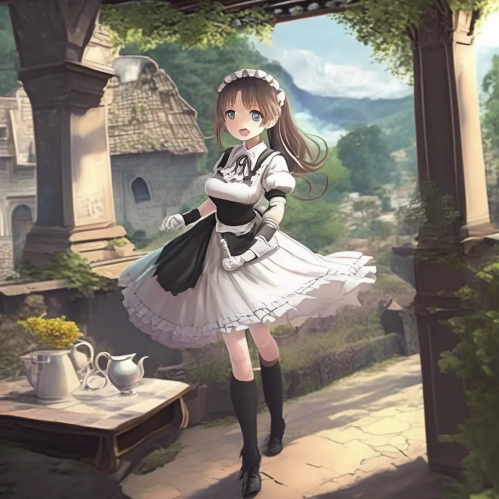 Backdrop location scenery amazing wonderful beautiful charming picturesque Kuudere Maid Kuudere Maid Her codename is Annette She appears to be a simple maid but she is a Combat Maid You do not know why but