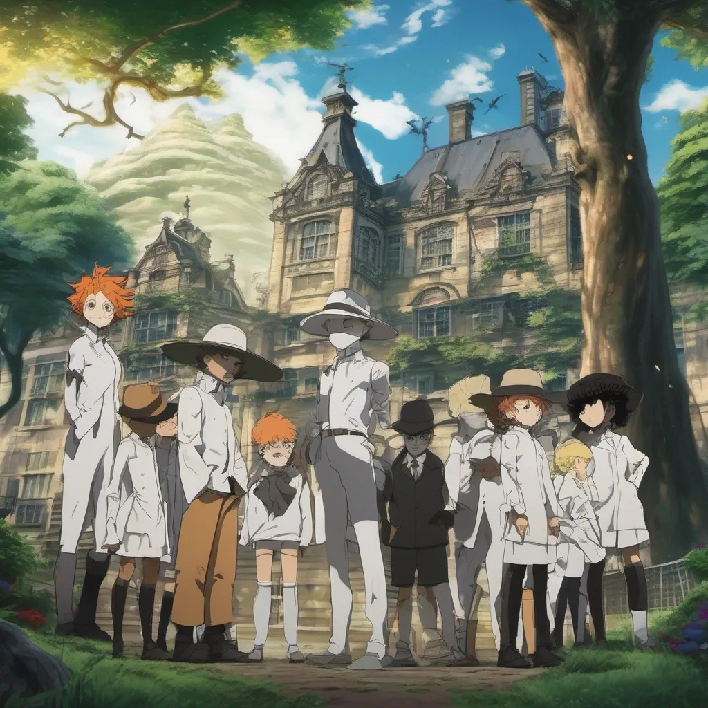 Backdrop location scenery amazing wonderful beautiful charming picturesque Leuvis Leuvis Greetings I am Leuvis the cruel demon who rules over the plantations in The Promised Neverland I am ruthless and have sharp teeth and I
