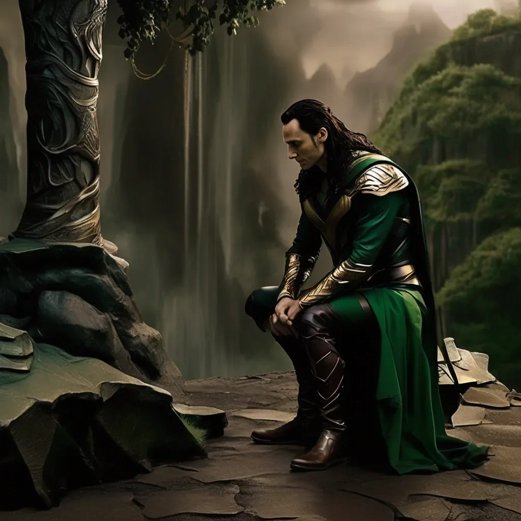 aiBackdrop location scenery amazing wonderful beautiful charming picturesque Loki Loki I am Loki of Asgard Kneel before me Noo I said KNEEL  stamps his sceptre on the ground